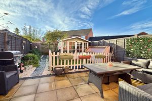 South Westerly Rear Garden- click for photo gallery